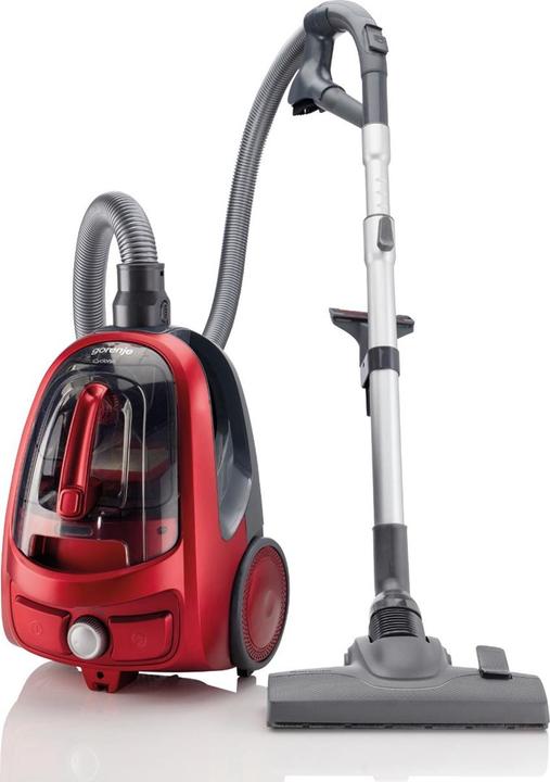 Immagine prodotto Gorenje Aspirapolvere VCE03SPRCY senza sacco, potenza 800 W, capacità polvere 1,7 L, Raudona