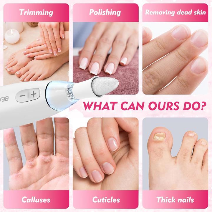 Actual product image Beautural Elektrisches Maniküre/Pediküre-Set