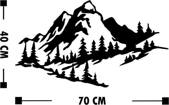 Produktbild Wallxpert Stetson (47 x 40 cm)