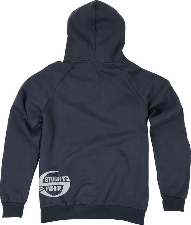 Produktbild Stucki Fishing Because Fanatics Hoodie Blau (XXL)