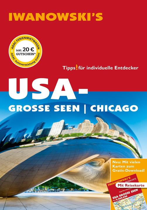 Produktbild USA-Grosse Seen / Chicago - Reiseführer von (Deutsch, Dirk Kruse-Etzbach, 2022)