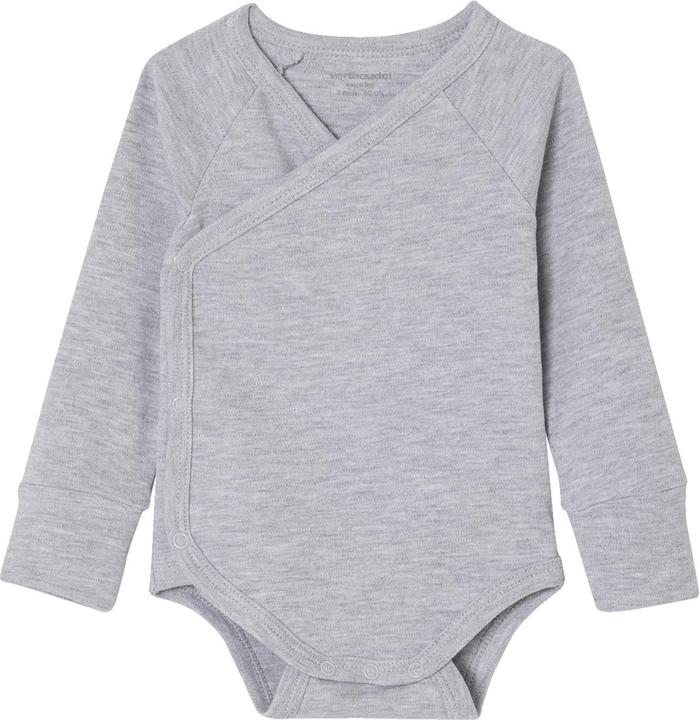 Produktbild Vertbaudet Bio-Kollektion: 5er-Pack mitwachsende Baby Wickelbodys, Langarm (62)