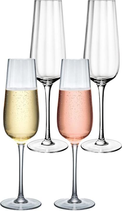 Produktbild Villeroy & Boch Sektkelch, Set 4tlg. Rose Garden (12 cl, 4 Gläser, Sektgläser)
