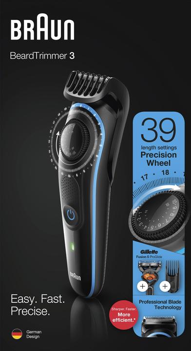 Actual product image Braun BT3240 Barttrimmer Nass & Trocken