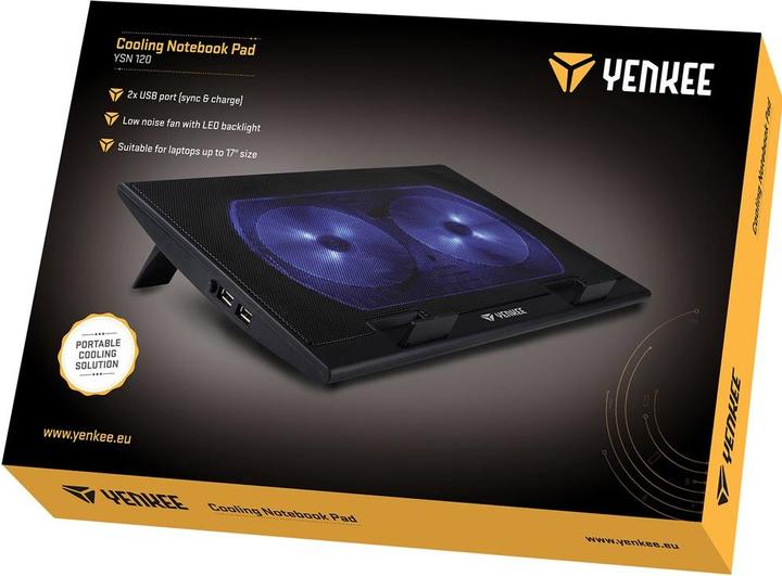 Produktbild Yenkee YSN 120 Notebook-Kühlpad (17 Zoll)