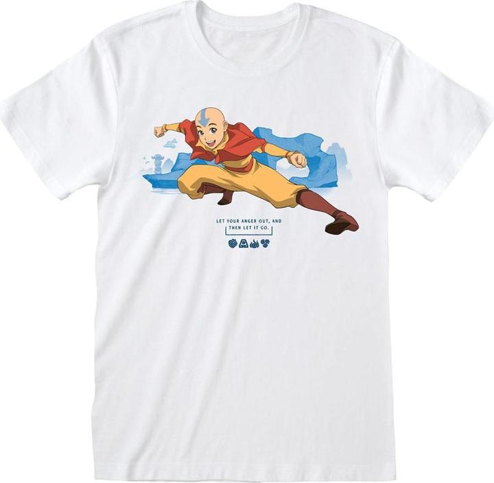 Immagine prodotto Heroes Inc Avatar, il primo maestro dell'aria T-Shirt Aang (L) (L)