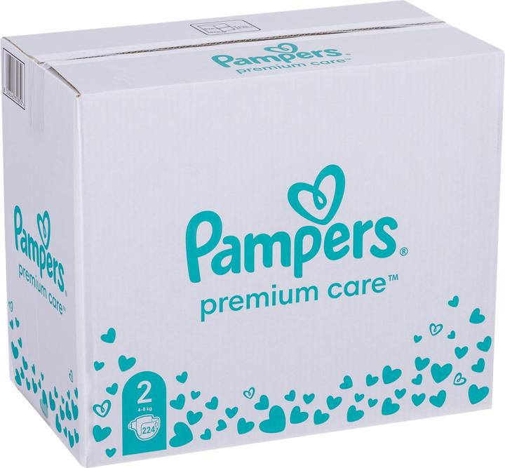 Actual product image Pampers Premium Care (Size 2, Monthly box, 224 Piece)