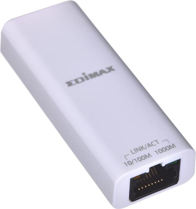 Produktbild edimax USB 3.2 Type C -> Gigabit Ethernet Adapter (USB 3.2, RJ45 (1x))