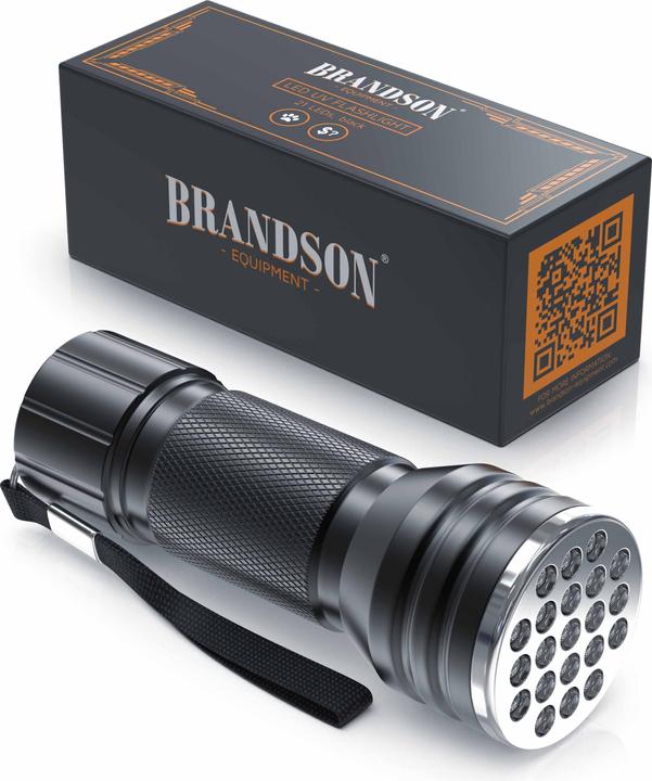 Actual product image Brandson UV LED Flashlight (10 cm)