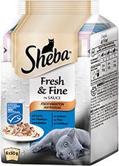 Produktbild Sheba Fresh und Fine in Sauce (Adult, 6 Stk., 300 g)