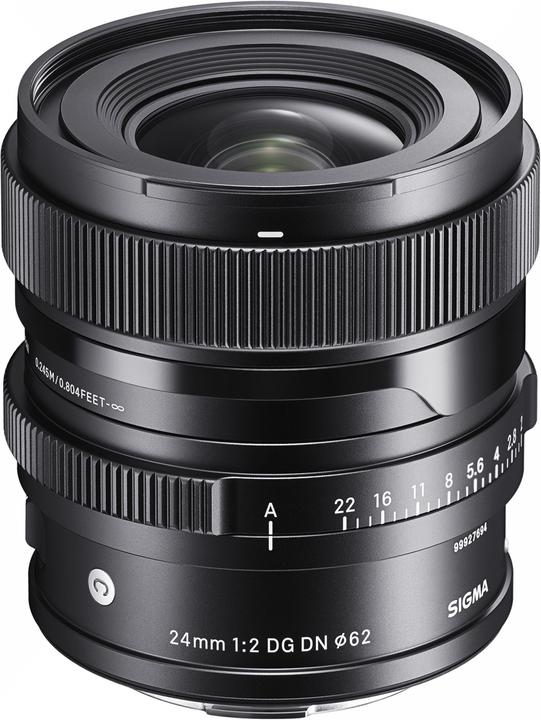 Productafbeelding Sigma 24mm F2.0 DG DN | Hedendaags, Sony-E (Sony E, Volledig formaat)
