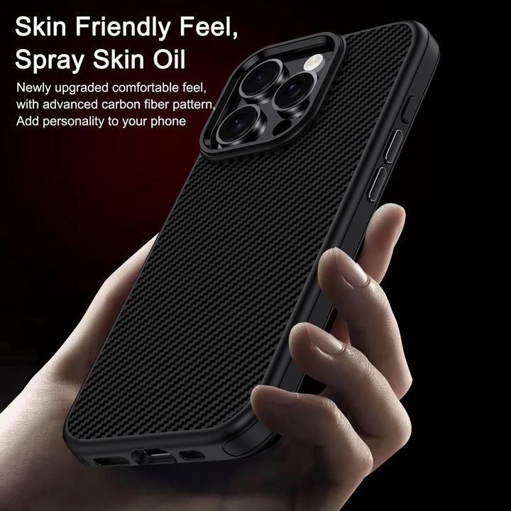 Image du produit iPaky Étui en fibre de carbone (Apple iPhone 16 Pro)