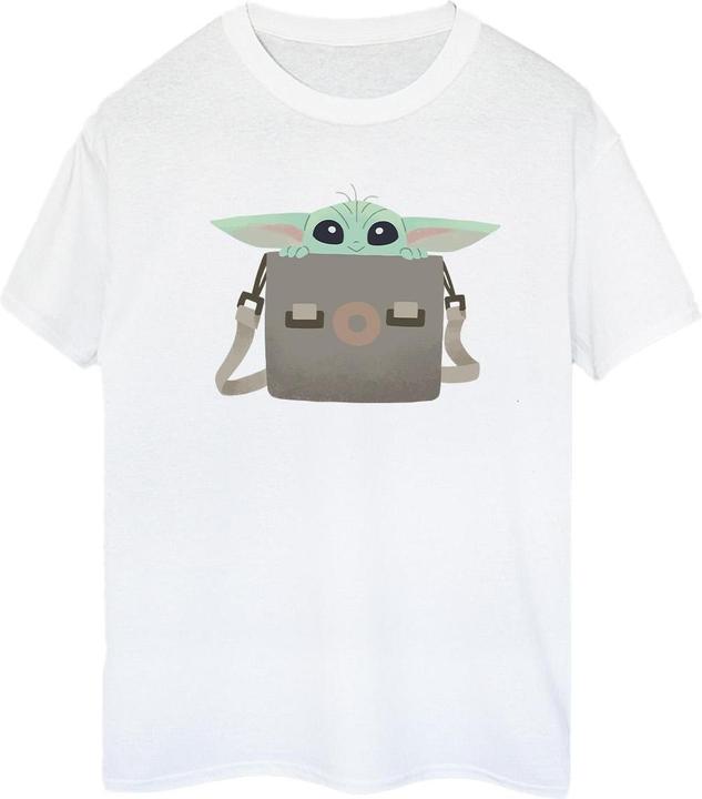 Immagine prodotto Star Wars The Mandalorian Grogu Luggage Maglietta Ampia Donna (M)