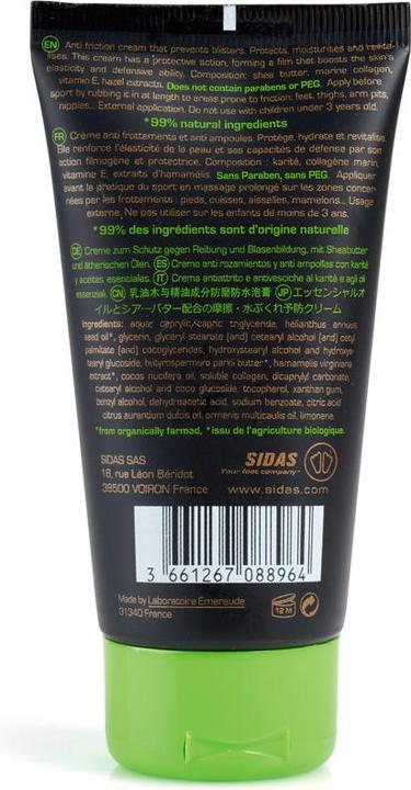 Image du produit Sidas Crème anti-ampoules (Crème et gel pour les pieds, 75 ml)