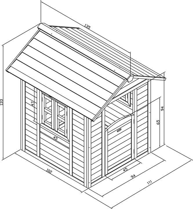 Actual product image Axi Lodge