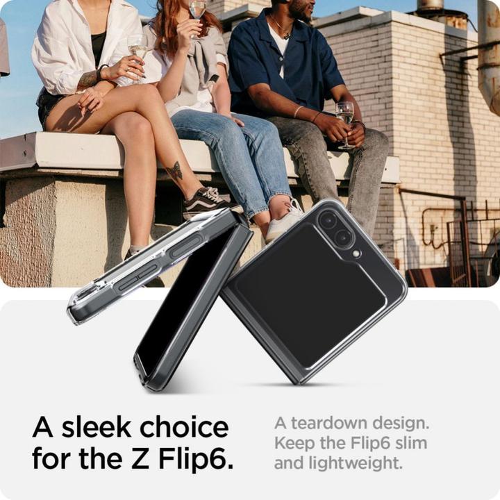 Productafbeelding Spigen Airskin PC Achtercover Transparant Samsung Galaxy Z Flip 6 (Samsung Galaxy Z Flip6)