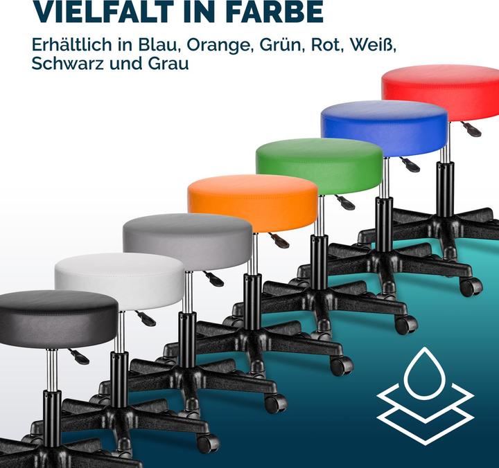 Image du produit Casaria Tabouret roulant