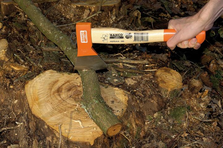 Produktbild Bahco Camping-Axt mit geschwungenem Eschenstiel, 360 mm, 800 g