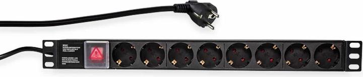 Actual product image LogiLink Power strip (8 x, CEE 7/3, 2 m)