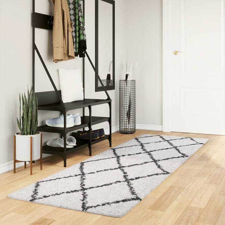 Produktbild VidaXL Teppich Shaggy Hochflor Modern (250 x 80 cm)