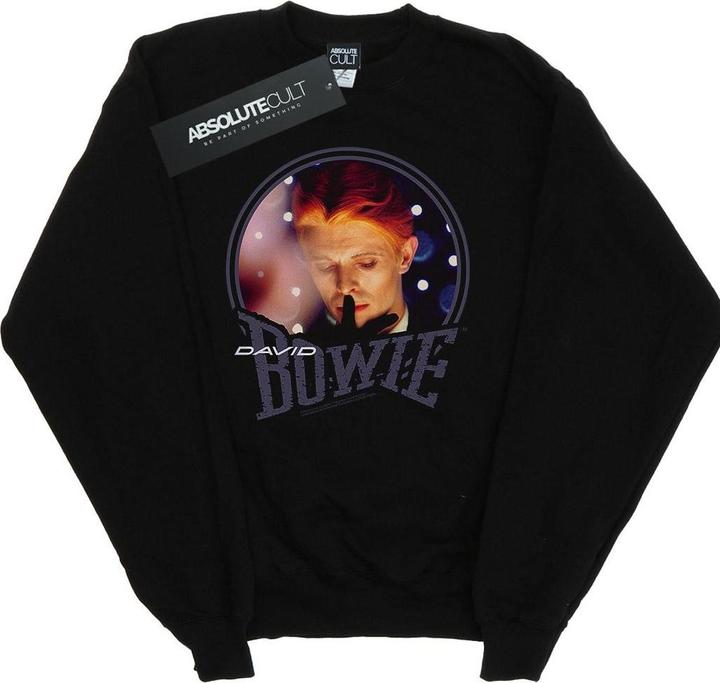 Actual product image David Bowie Womens/Ladies Quiet Lights Sweatshirt (XL)