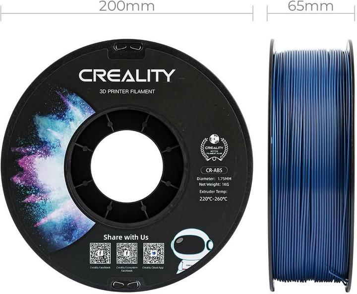 Immagine prodotto Creality Filament (ABS, 1.75 mm, 1000 g, Blu)