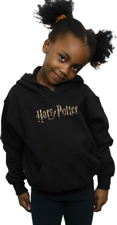 Actual product image Girls Full Colour Logo Hoodie (152, 158)
