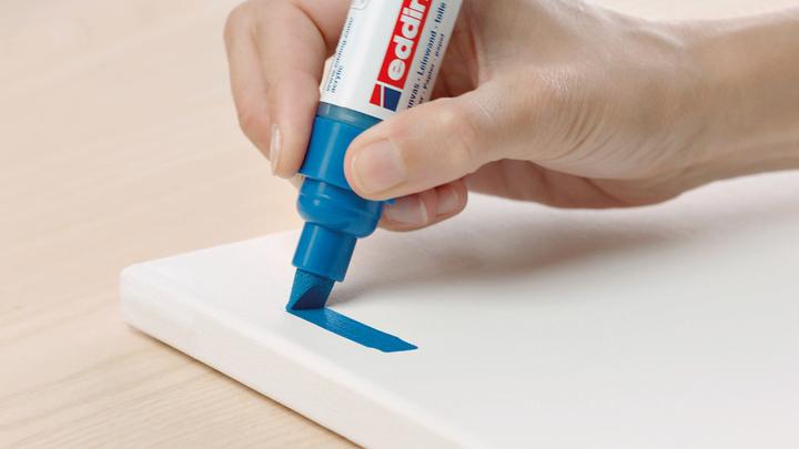 Image du produit Edding Marqueur acrylique 5000 Large (Bleu gentiane, 10 mm, 1 x)
