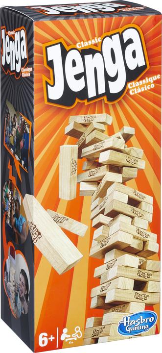 Actual product image Hasbro Gaming Jenga Classic (French, Italian, German)