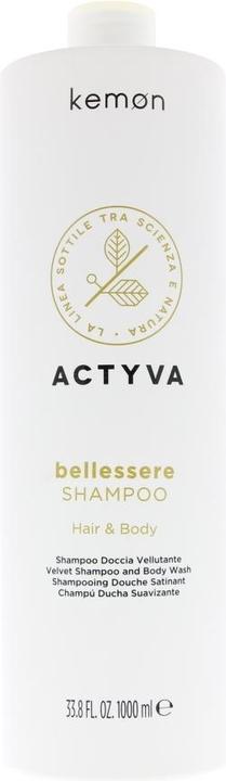 Kemon - Actyva Bellessere Shampoo - Nourishing shampoo for all hair types (1000 ml, Flüssiges Shampoo)