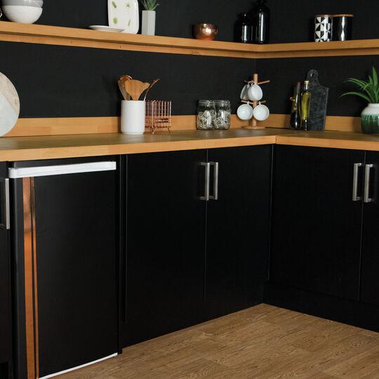 Immagine prodotto D-C-Fix Pellicola adesiva uni nero opaco 67,5x200 cm (67,5 x 200 cm)