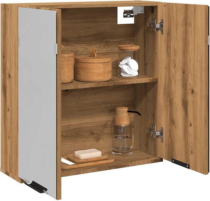 Immagine prodotto VidaXL Bad-Spiegelschrank Artisan-Eiche 64x20x66,5 cm Holzwerkstoff