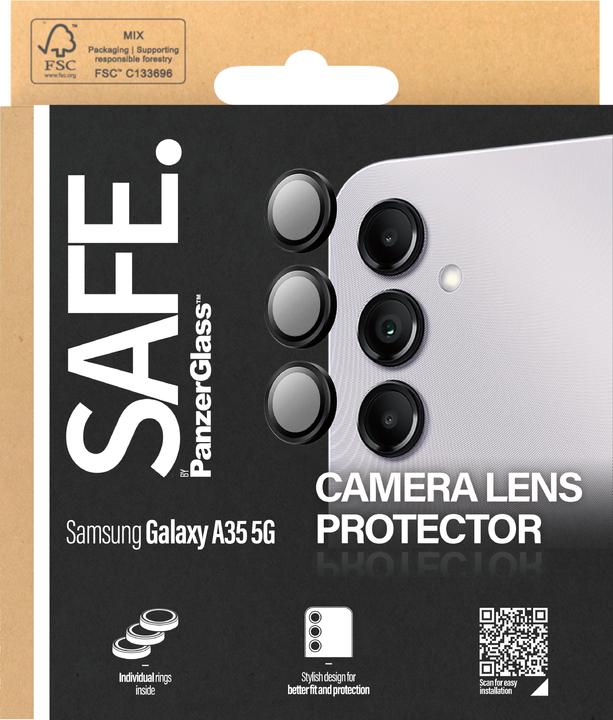Actual product image Safe Edge to Edge (1 Piece, Samsung Galaxy A35)