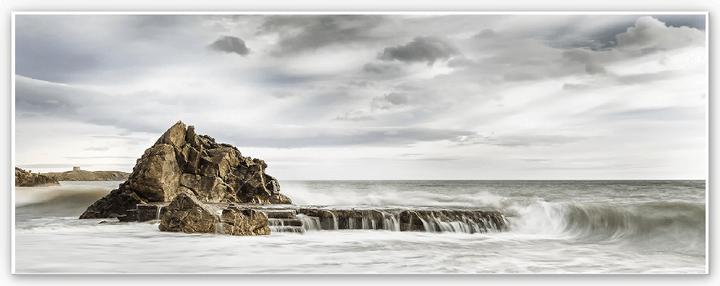 Immagine prodotto Trenddeko Roccia nel surf - Panorama (120 x 50 cm)
