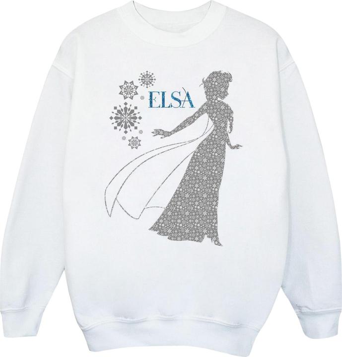 Produktbild Disney Frozen Elsa Christmas Silhouette Sweatshirt Jungen (140, 146)