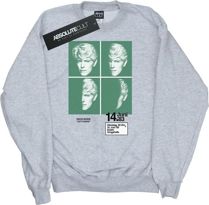 Produktbild David Bowie 1983 Concert Poster Sweatshirt (XXL)