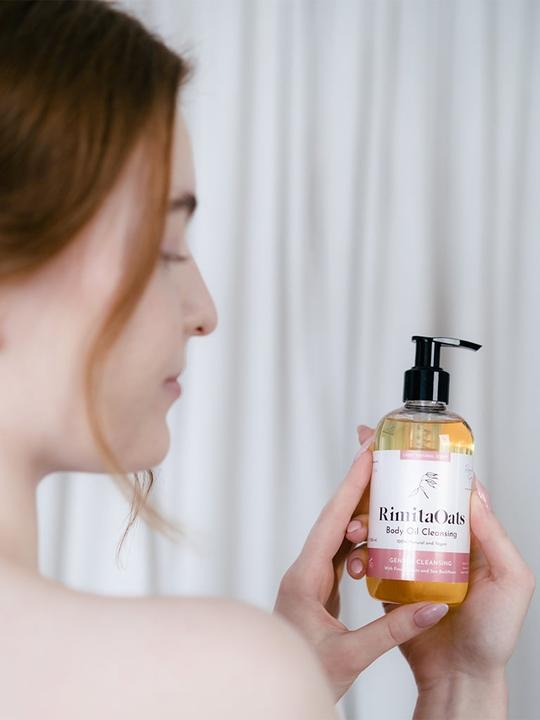 Actual product image Rimita Green Body Oil Cleansing (250 ml)