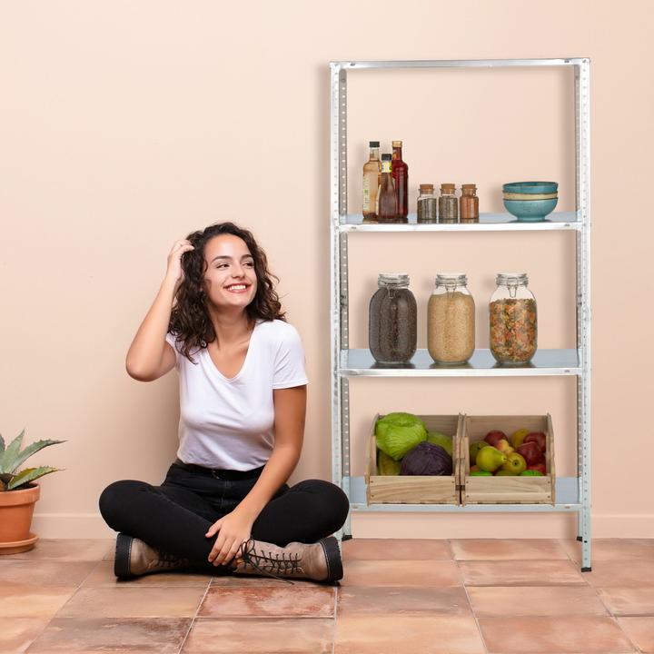 Actual product image Relaxdays Storage basket (1 x, 28 x 37 x 19 cm)