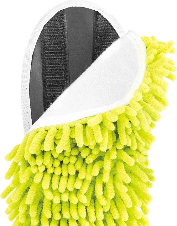 Actual product image InnovaGoods Mop slippers for adults - yellow (1 pcs.)