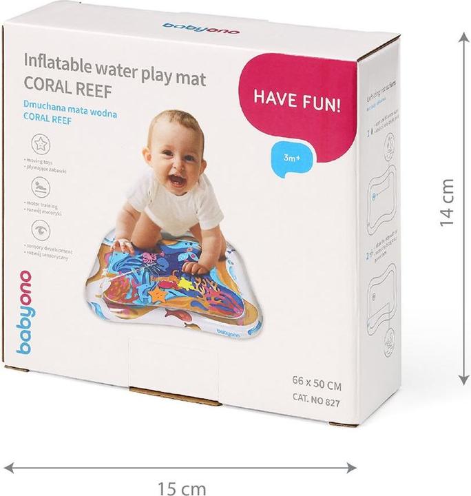 Actual product image Babyono Wasser-Spielmatte (66 x 50 cm)