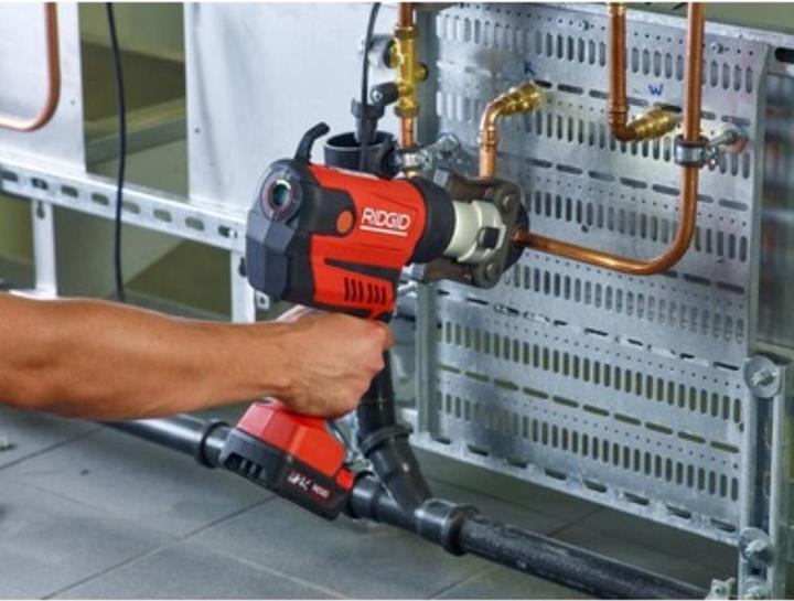 Actual product image Ridgid 18V Battery Pressing Tool RP 350-B Set (440 mm)