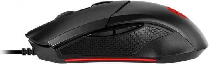 Actual product image MSI Clutch GM08 Computer Mouse USB Type A Optical 4200 DPI For both hands (Cable)