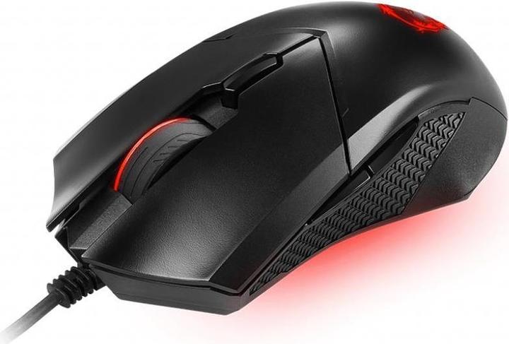 Actual product image MSI Clutch GM08 Computer Mouse USB Type A Optical 4200 DPI For both hands (Cable)