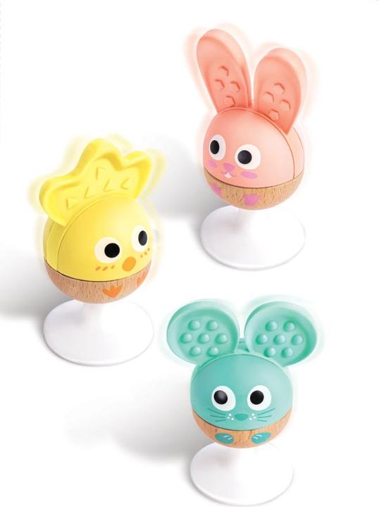 Produktbild Hape Cheery Critter Rattle Trio