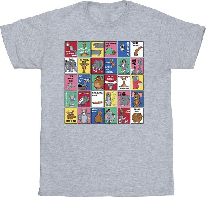 Produktbild Tom & Jerry Grid Squares TShirt Mädchen (152, 158)