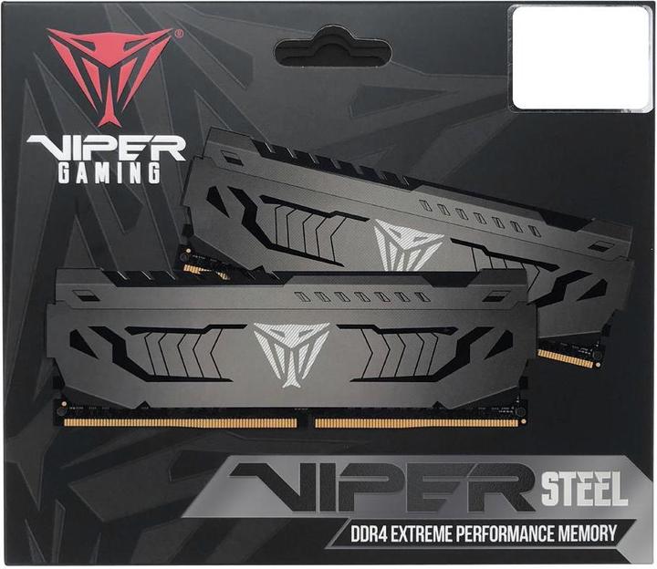Image du produit Patriot Viper Steel PVS416G320C6K - 16 Go - 2 x 8 Go - DDR4 - 3200 MHz - DIMM 288 broches (2 x 8GB, 3200 MHz, RAM DDR4, DIMM)