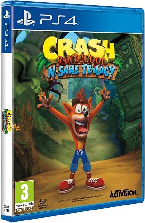 Activision Sony Crash Bandicoot N. Sane Trilogy, PS4 PlayStation 4 (PS4)