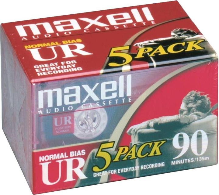 Actual product image Maxell UR-90 (Audio cassette)