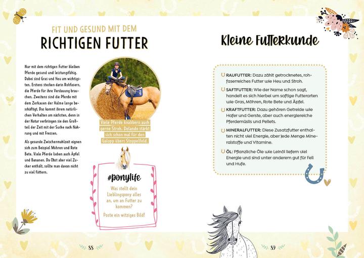 Produktbild #ponylife – Mein Pferde-Mitmach-Journal von den Social-Media-Stars Lia und Lea (Deutsch, Lea Schirdewahn, Carola von Kessel, Lia Beckmann, 2022)