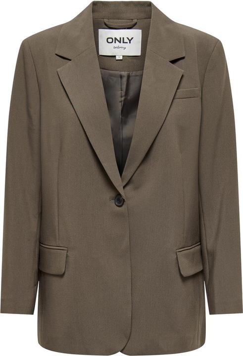 Only Locker geschnitten Reverskragen Blazer Klassischer Blazer (40)